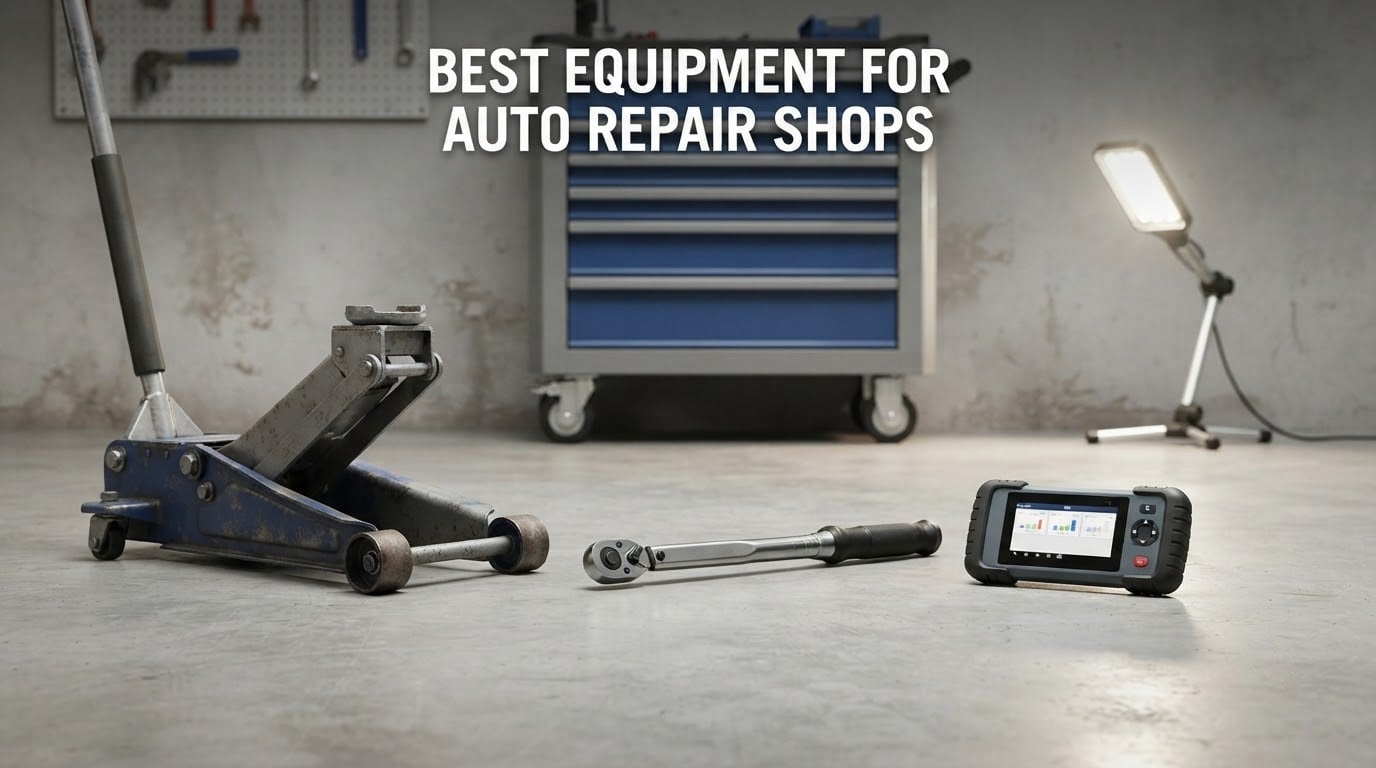 best equipment for auto repair shops