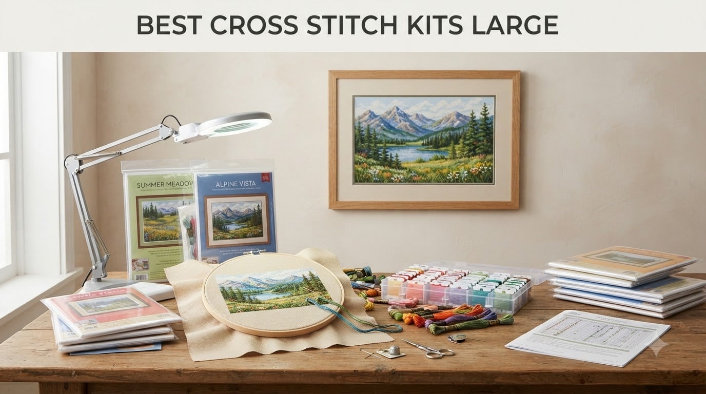 best cross stitch kits large