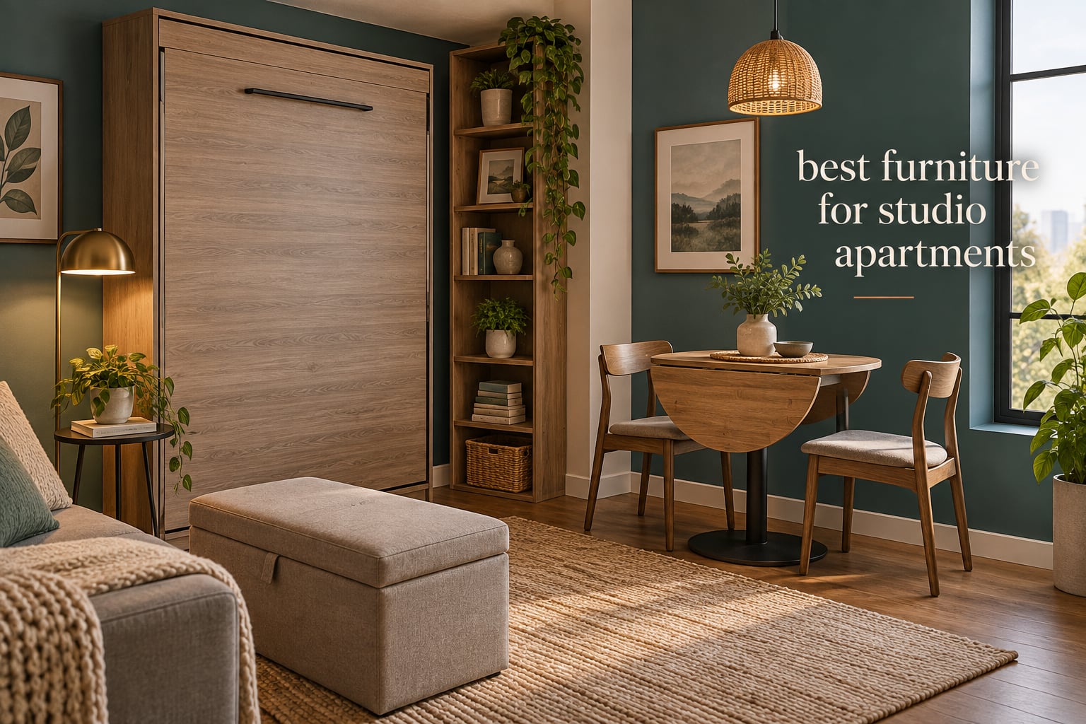best furniture for studio apartments