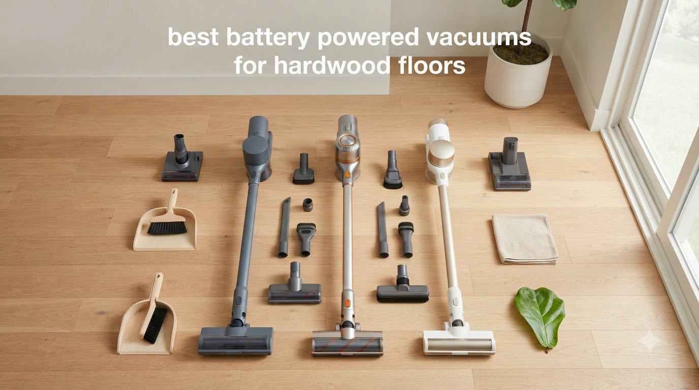 best battery powered vacuums for hardwood floors