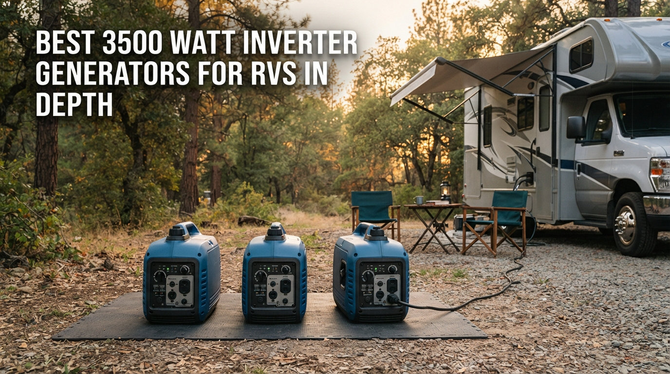 best 3500 watt inverter generators for rvs in depth