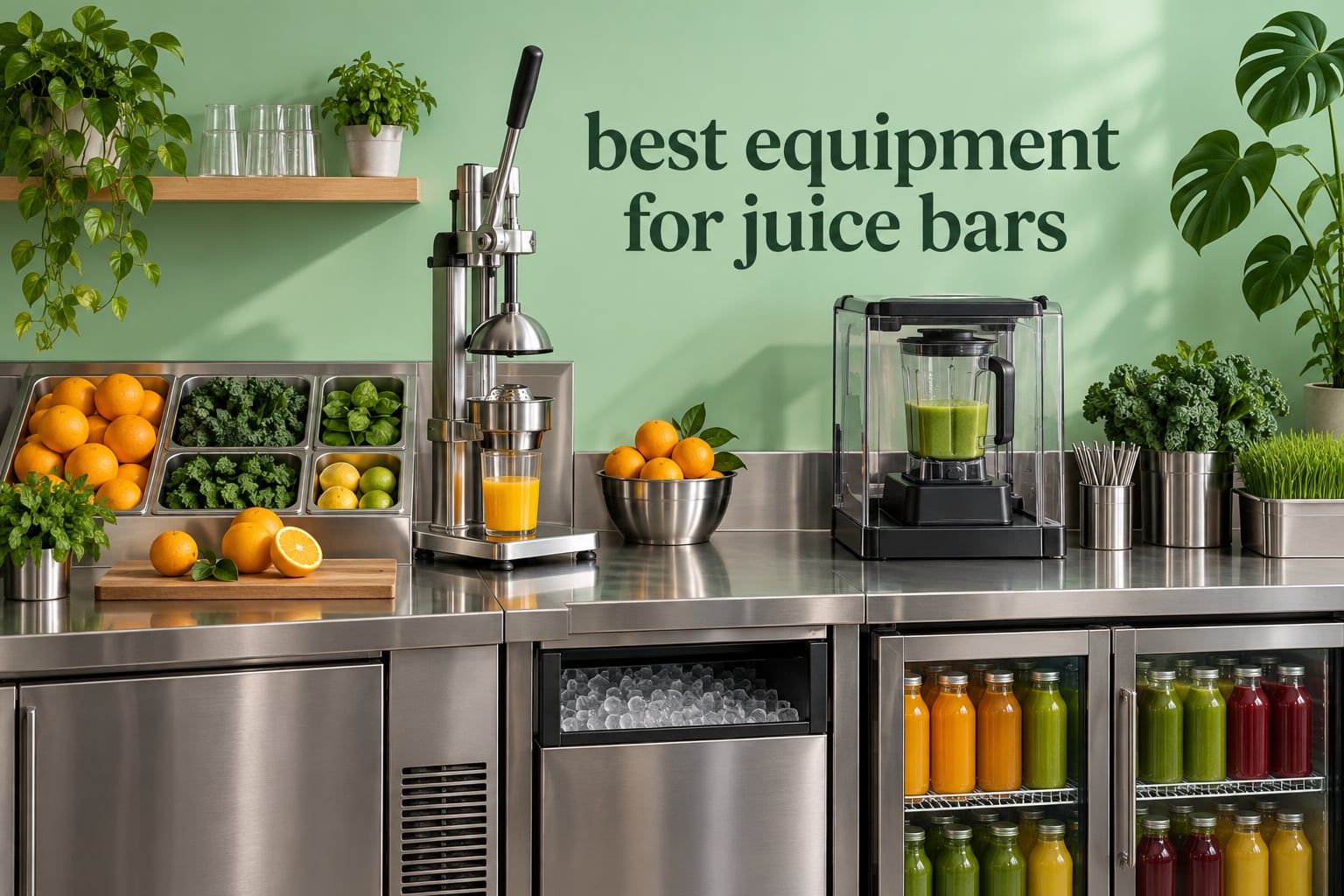 best equipment for juice bars