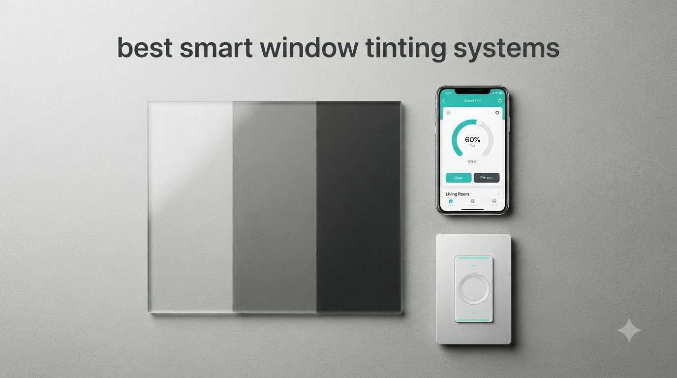 best smart window tinting systems
