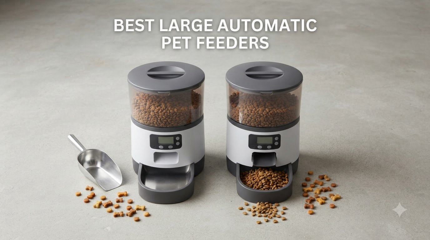 best large automatic pet feeders