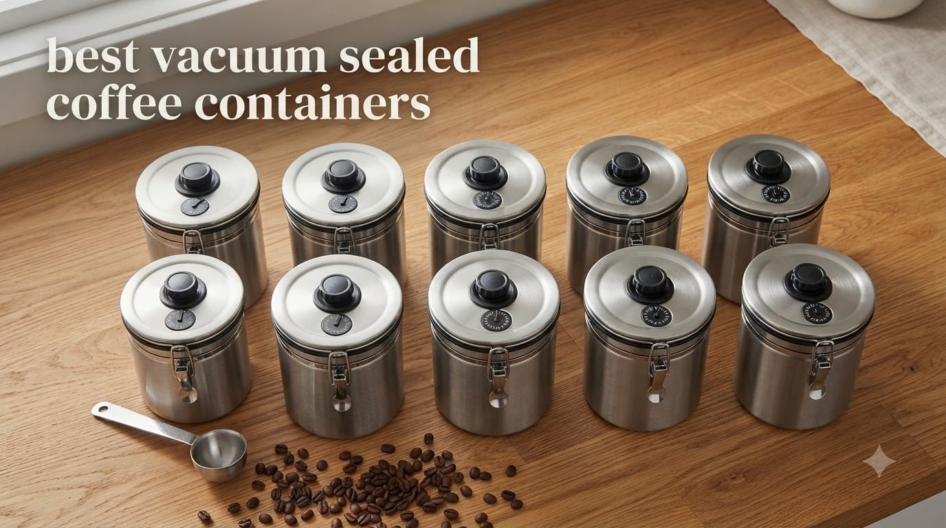 best vacuum sealed coffee containers