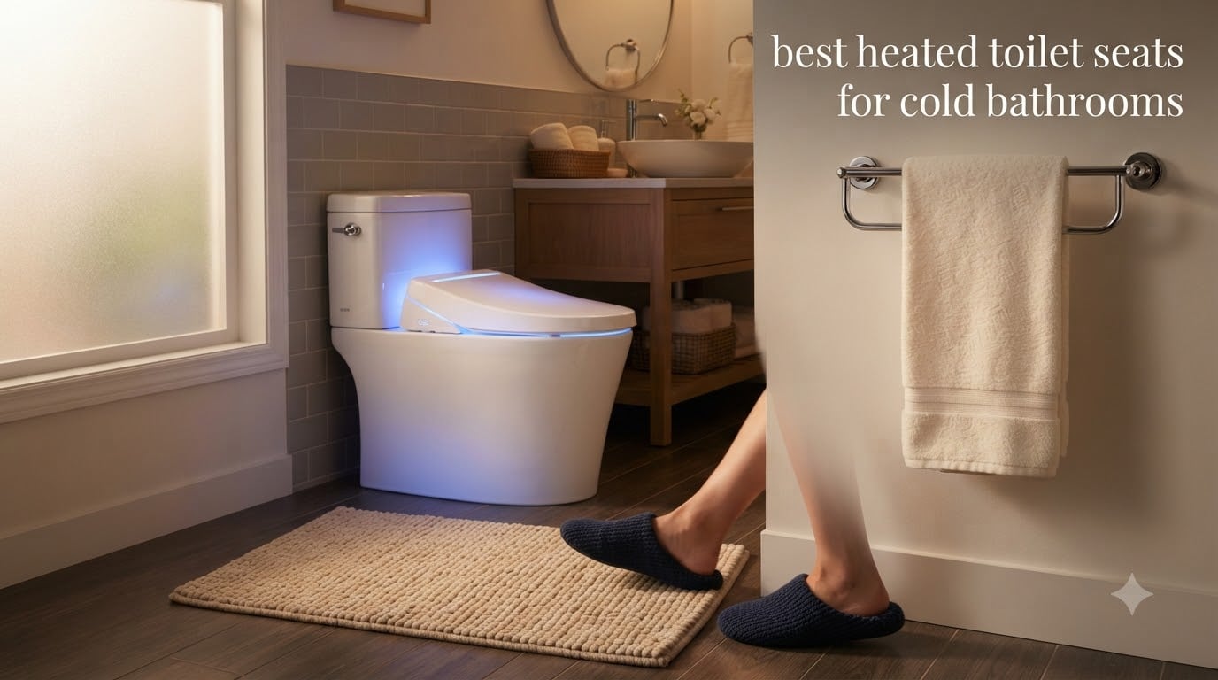 best heated toilets seats for cold bathrooms