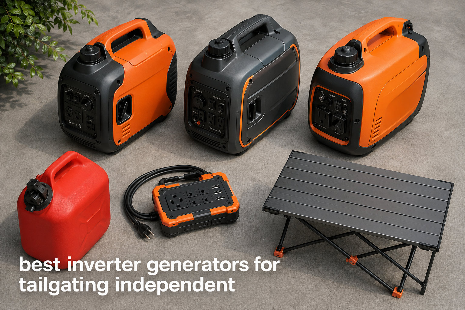 best inverter generators for tailgating independent