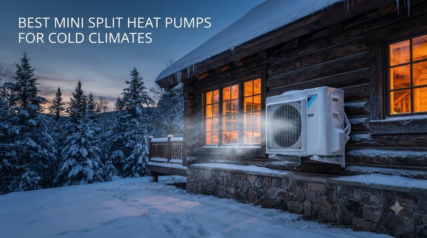 best mini split heat pumps for cold climates