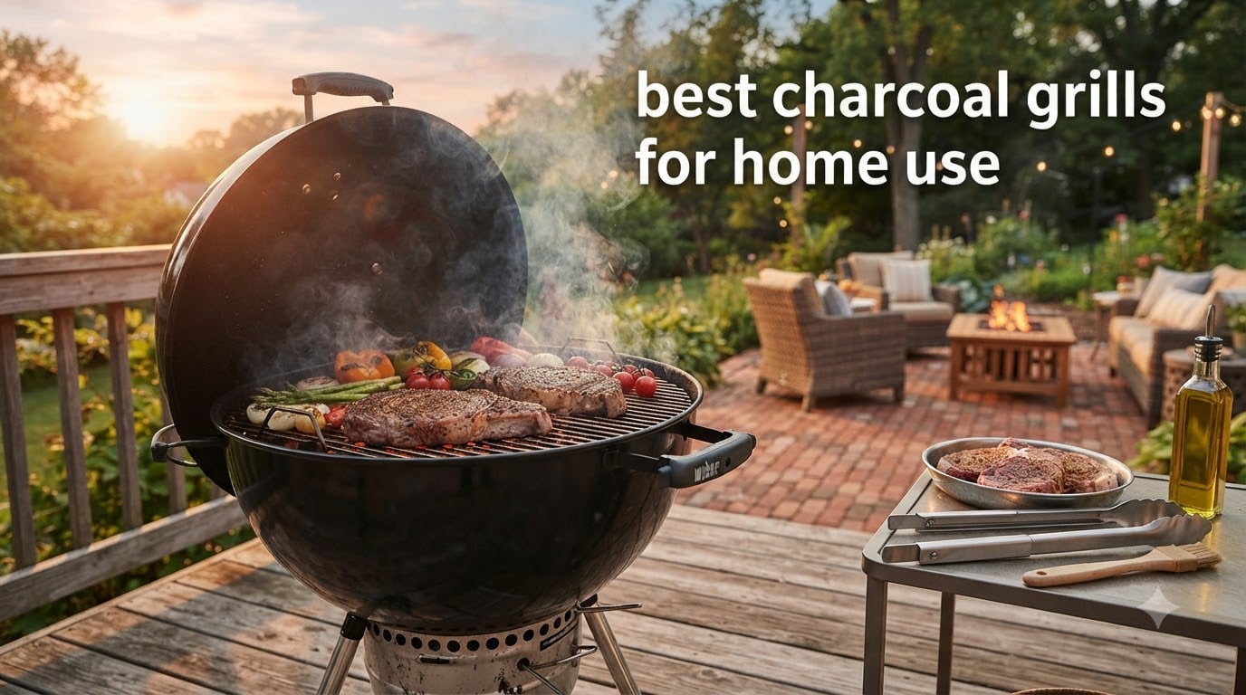 best charcoal grills for home use