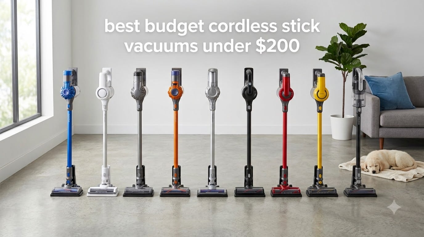 best budget cordless stick vacuums under $200