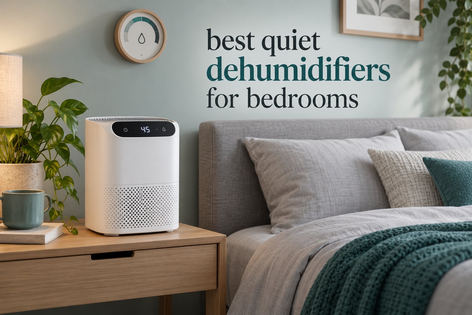 best quiet dehumidifiers for bedrooms