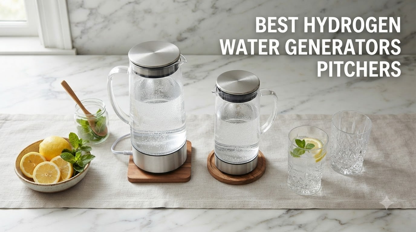 best hydrogen water generators pitchers