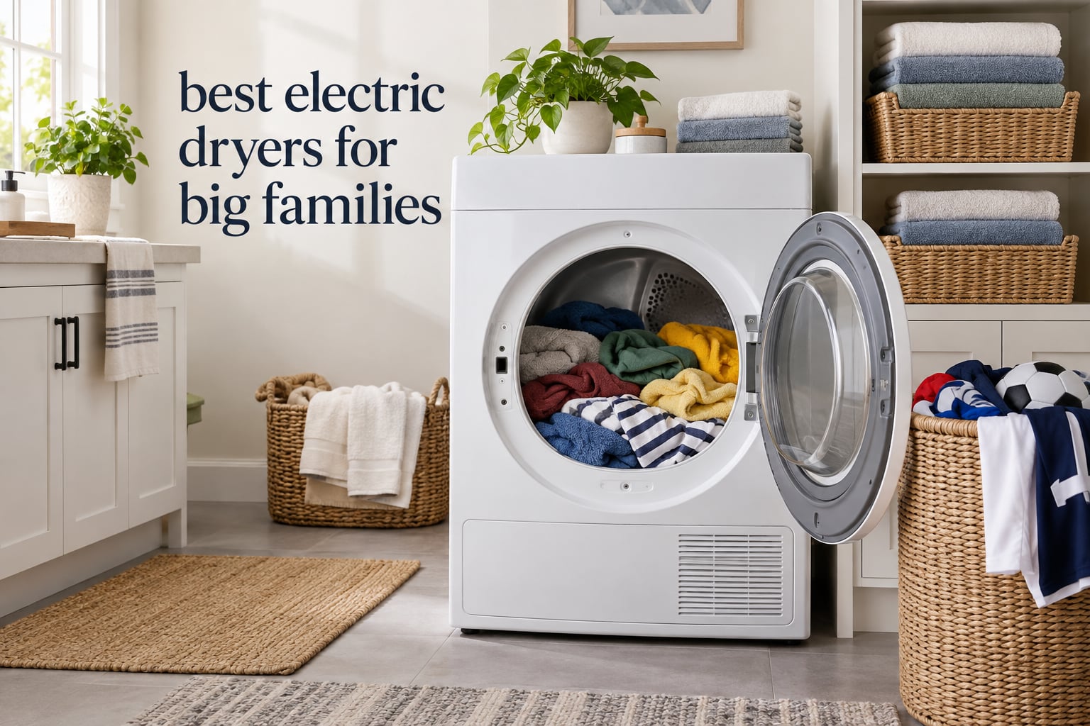 best electric dryers for big families