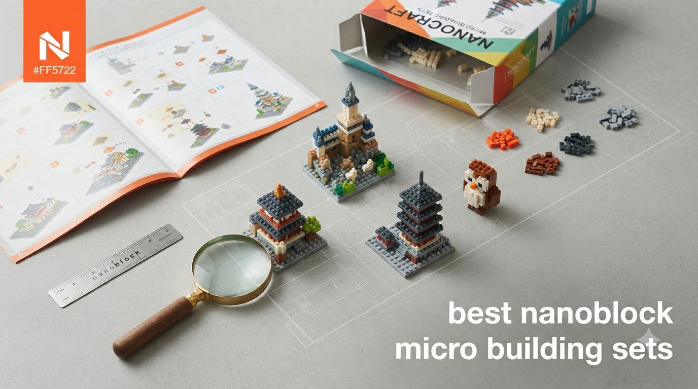 best nanoblock micro building sets