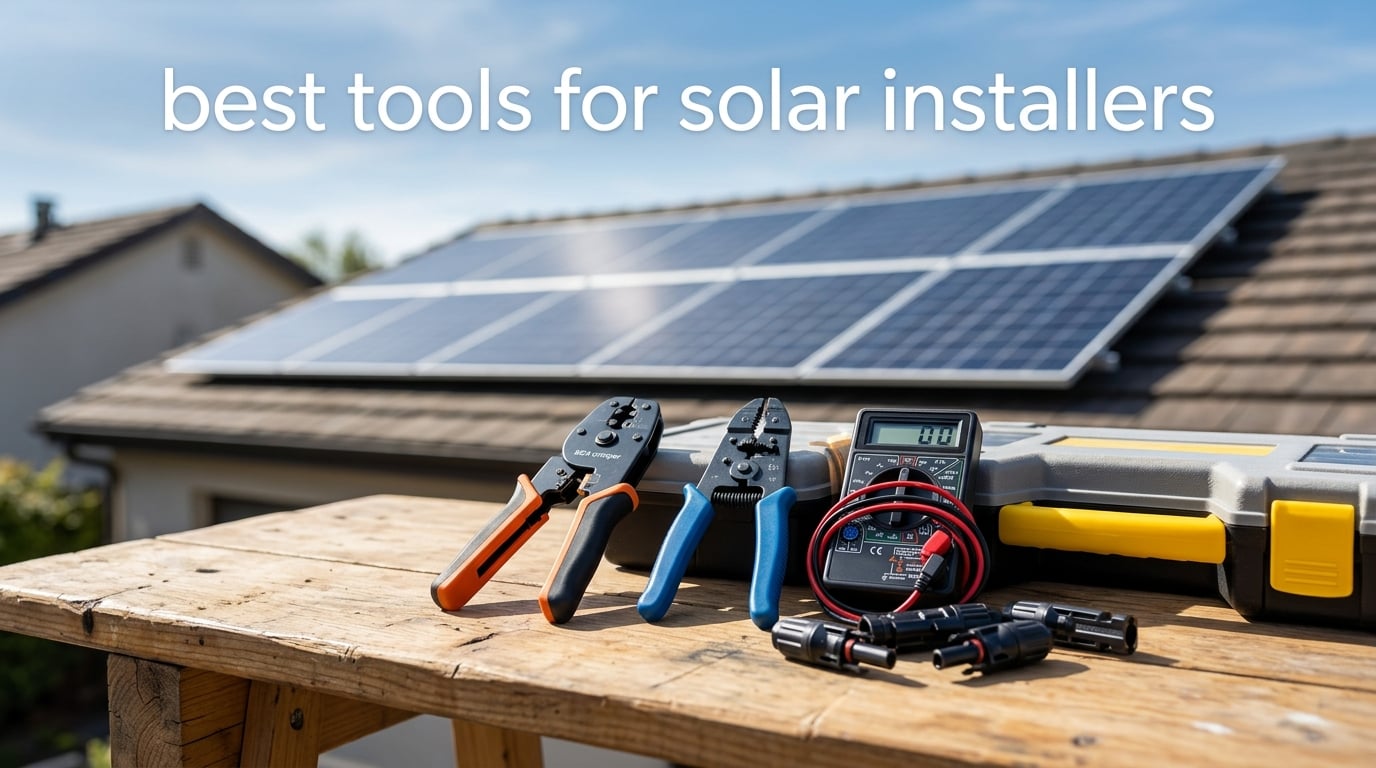 best tools for solar installers