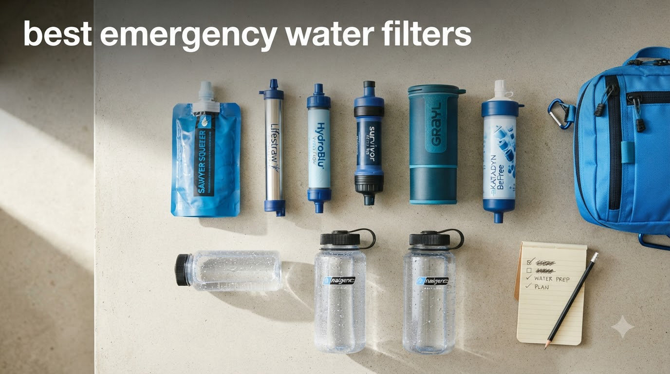 best emergency water filters