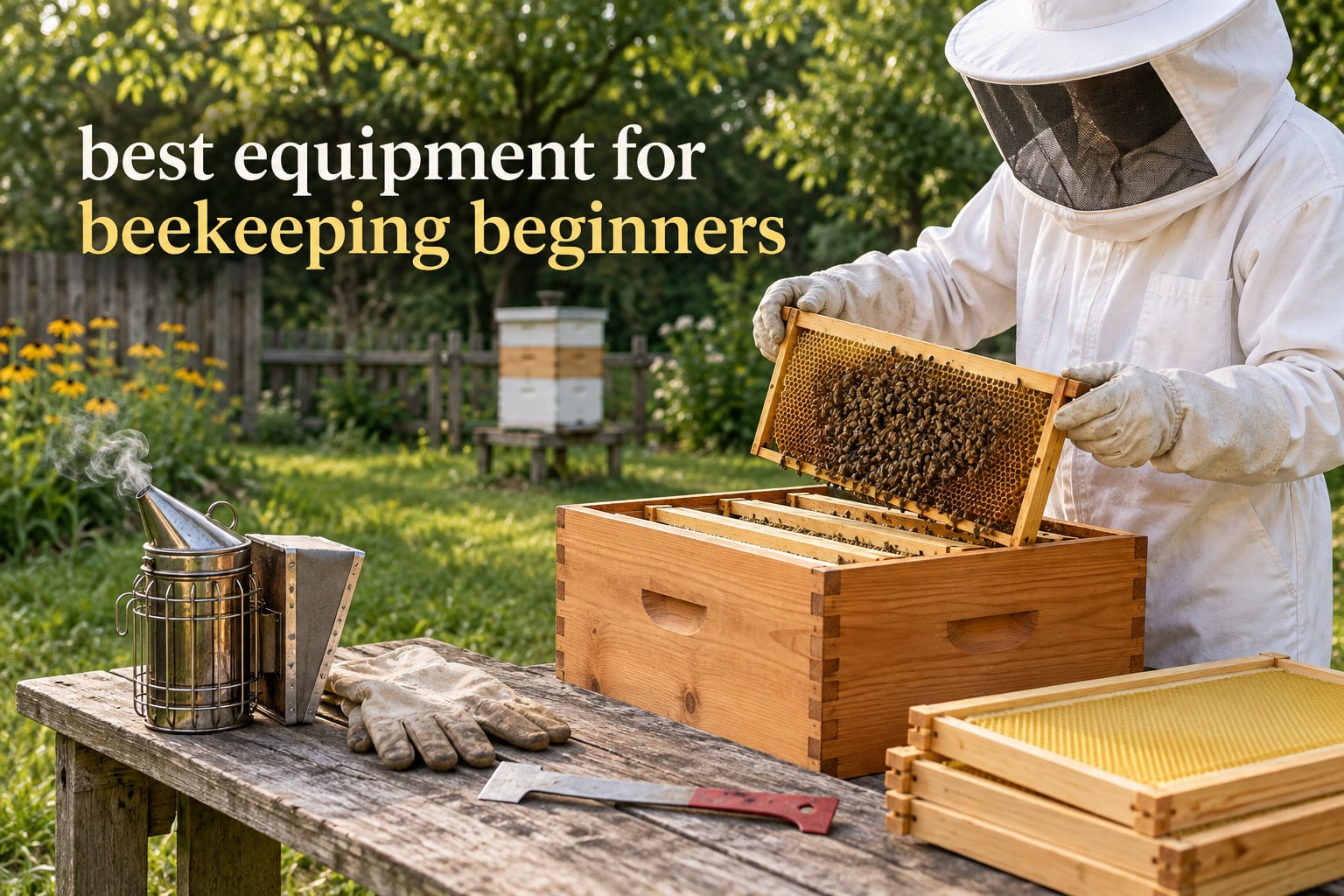 best equipment for beekeeping beginners