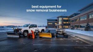 best equipment for snow removal businesses
