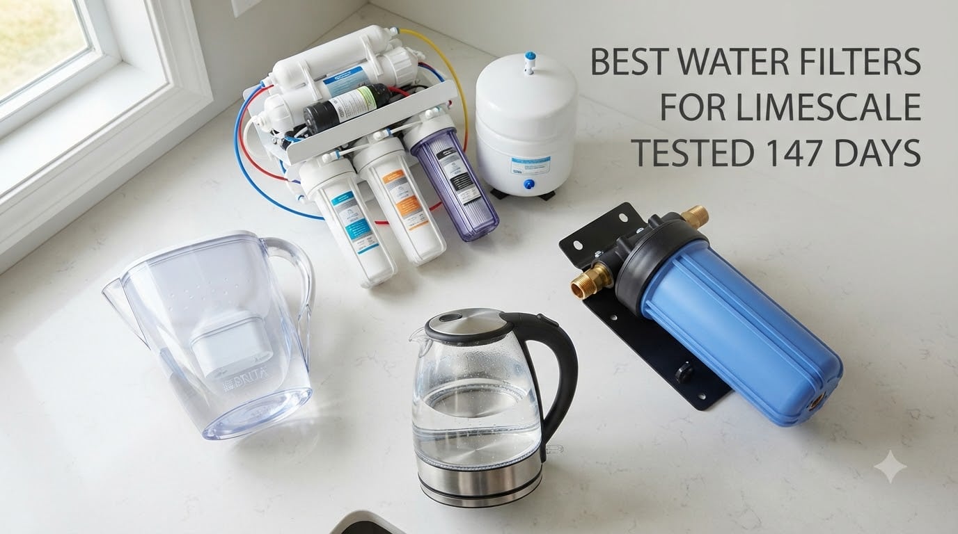 best water filters for limescale tested 147 days