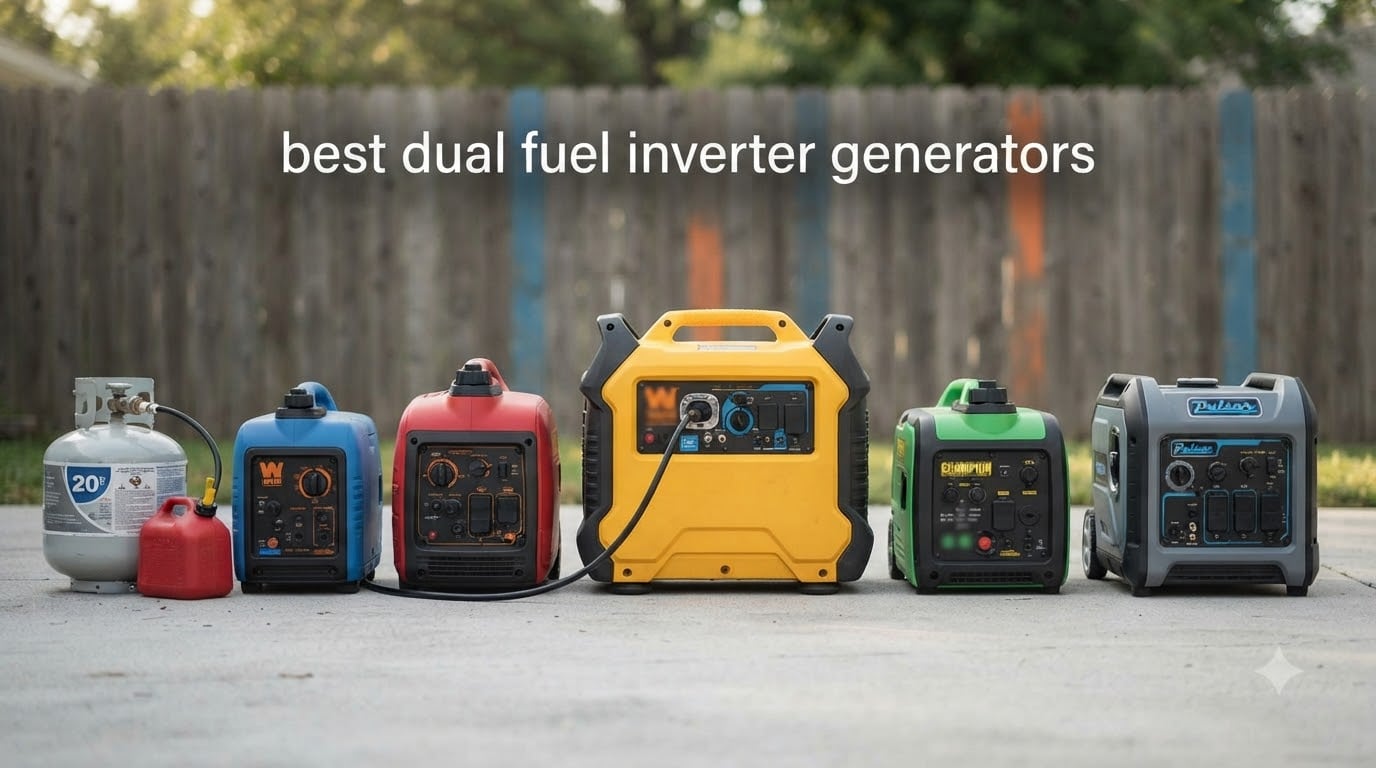 best dual fuel inverter generators