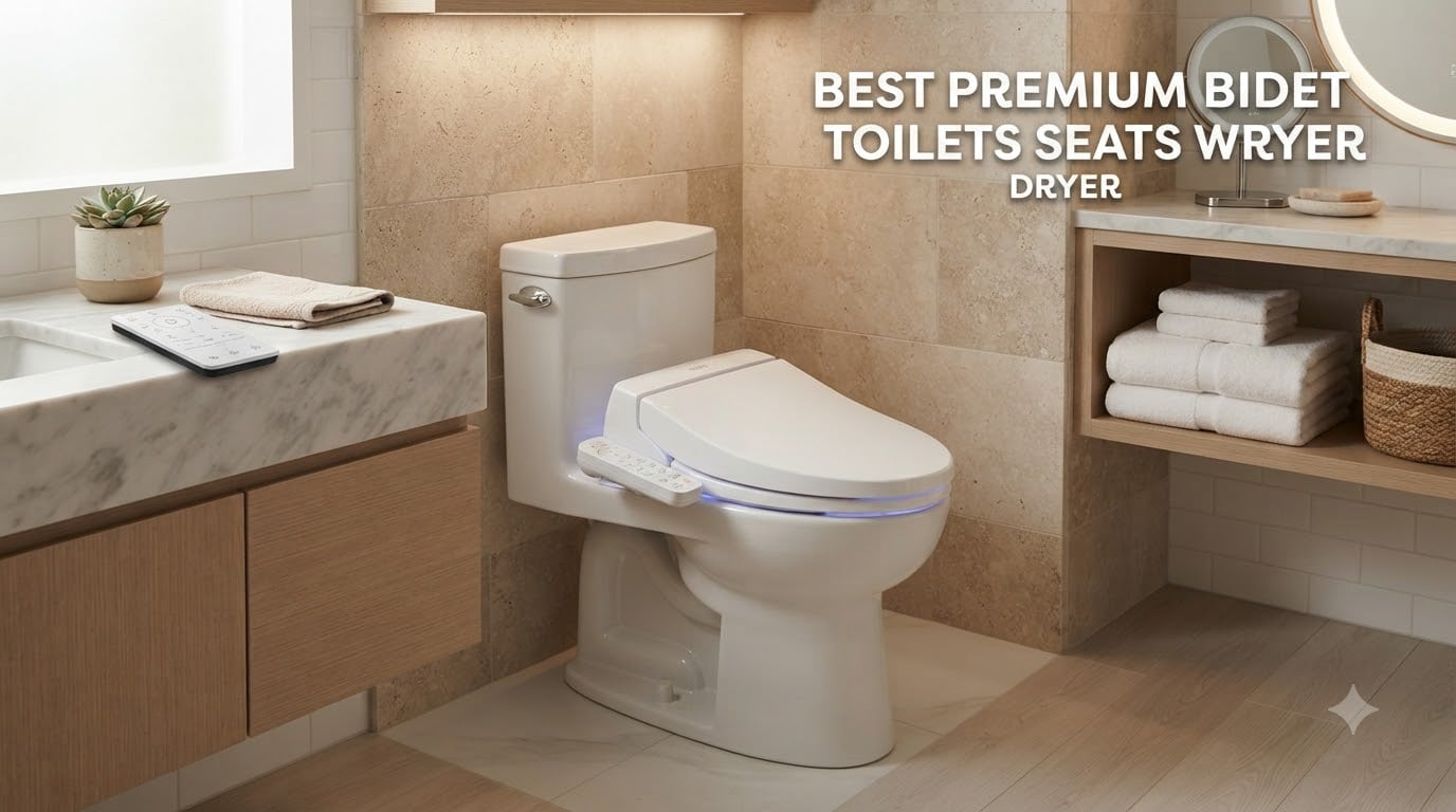 best premium bidet toilets seats with dryer