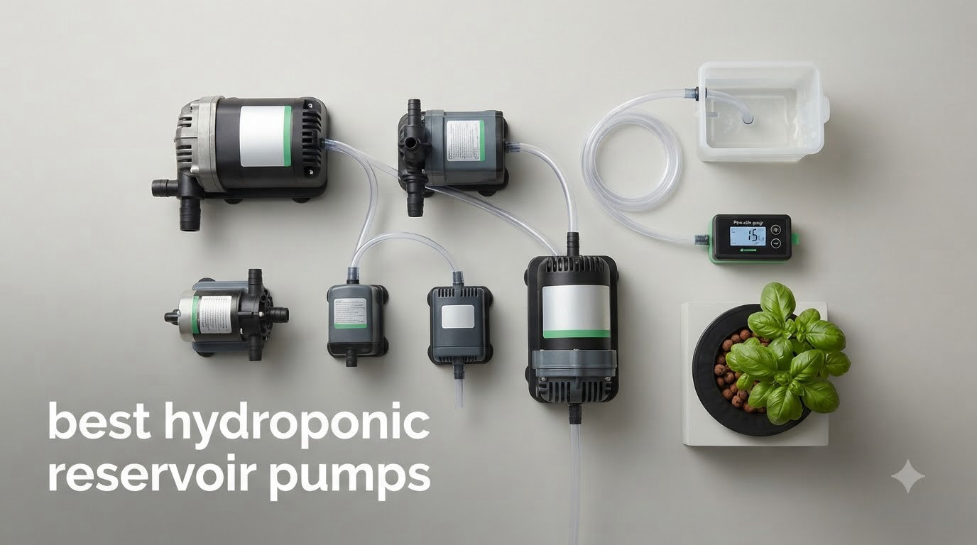 best hydroponic reservoir pumps