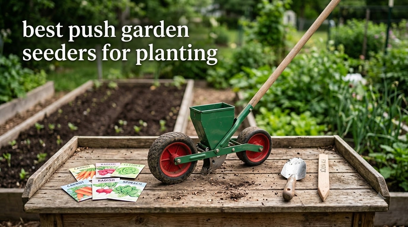 best push garden seeders for planting