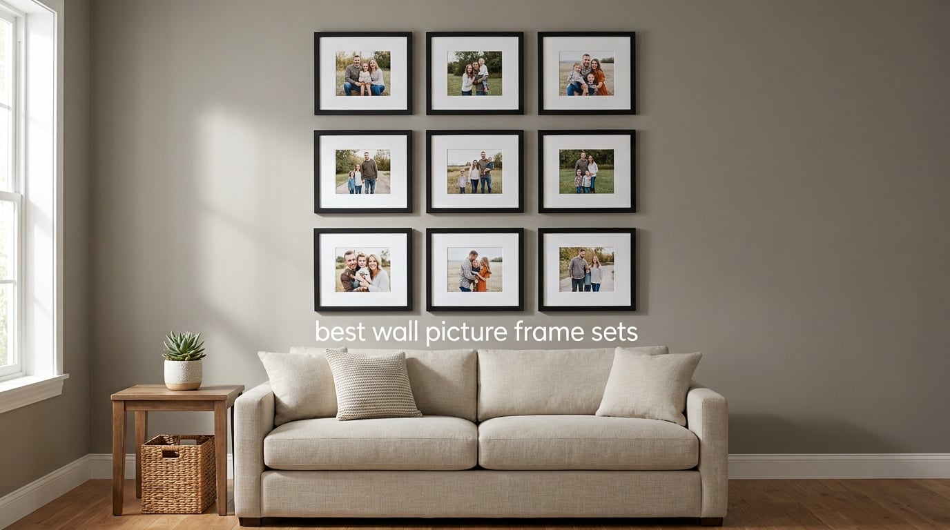 best wall picture frame sets