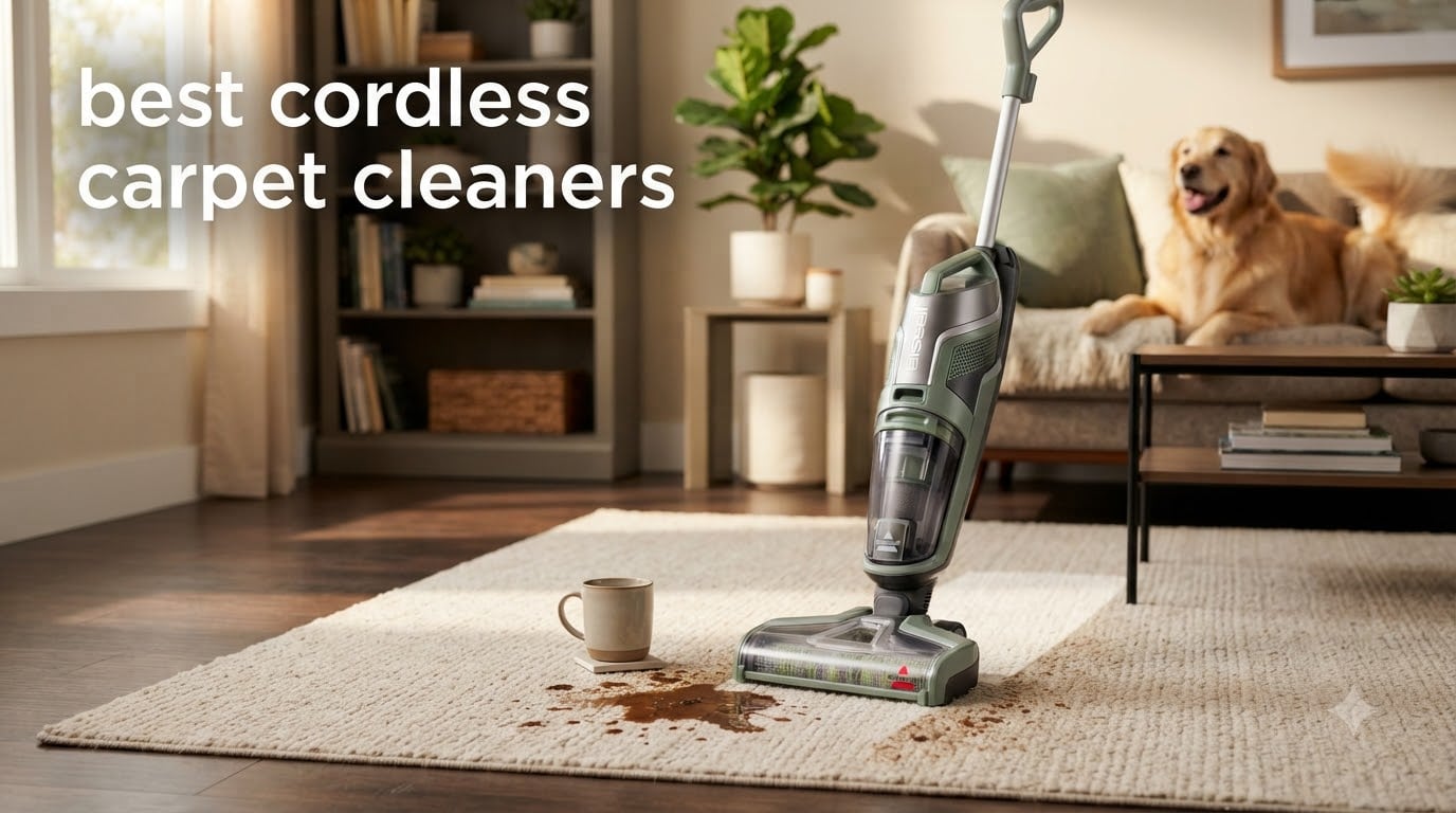 best cordless carpet cleaners