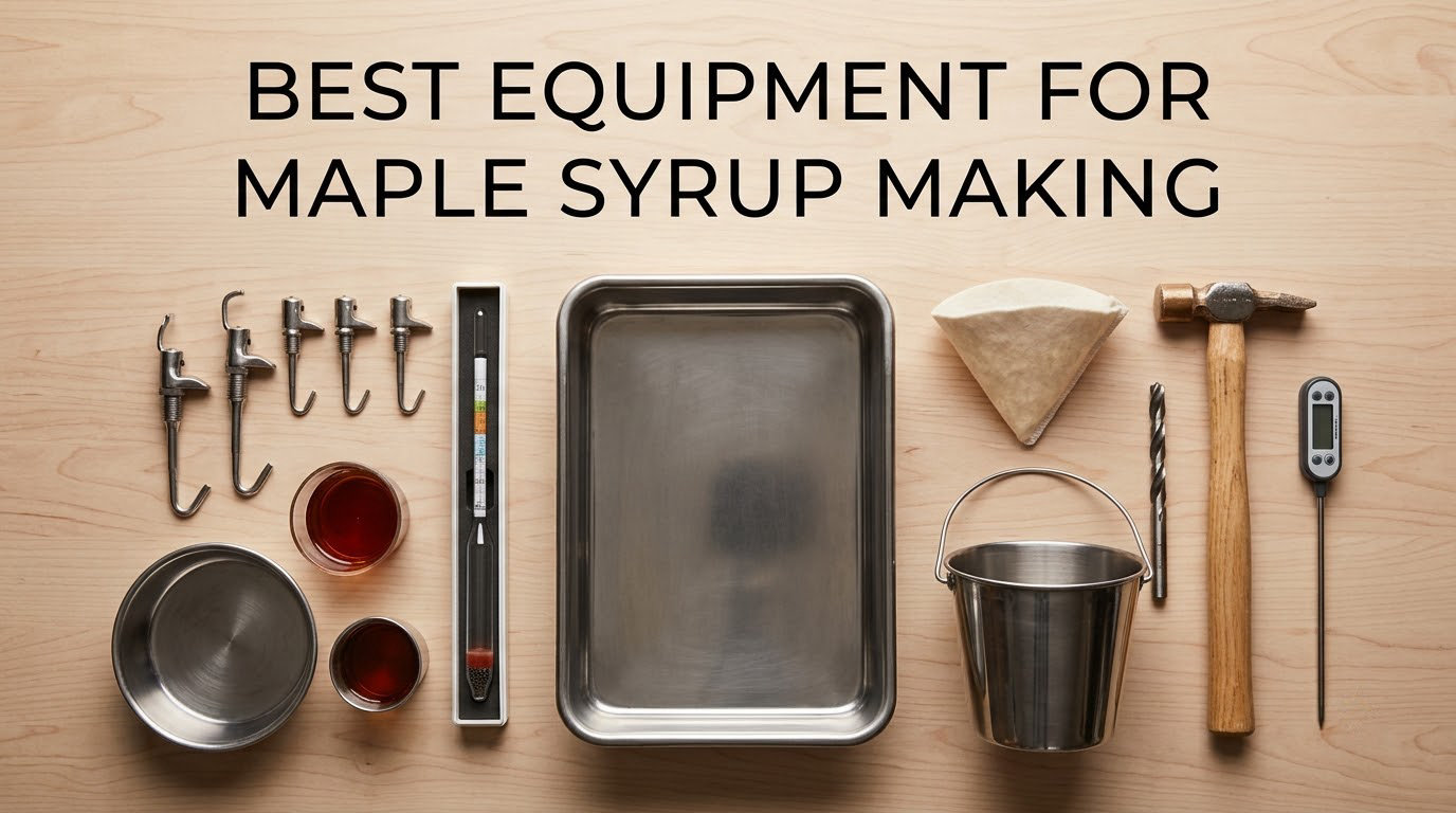 best equipment for maple syrup making