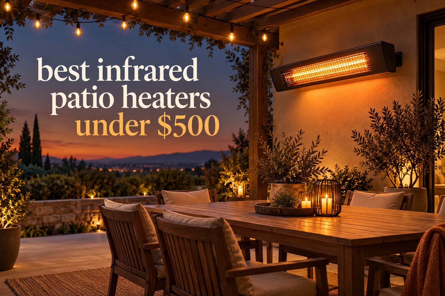 best infrared patio heaters under $500