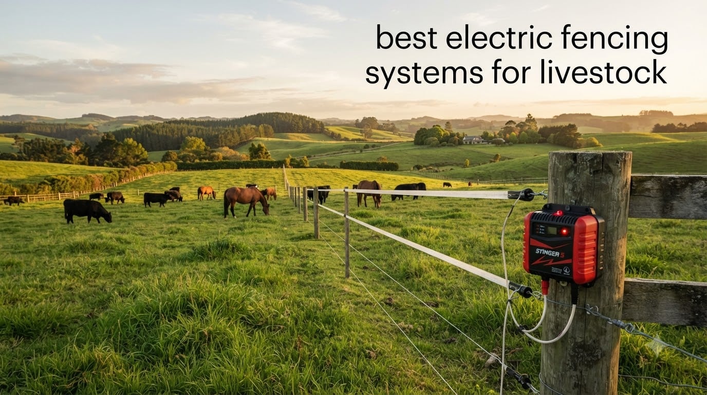best electric fencing systems for livestock