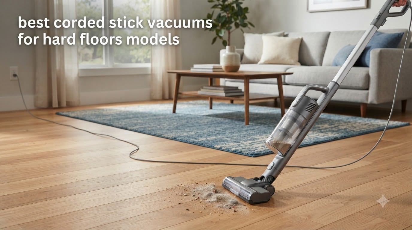 best corded stick vacuums for hard floors models