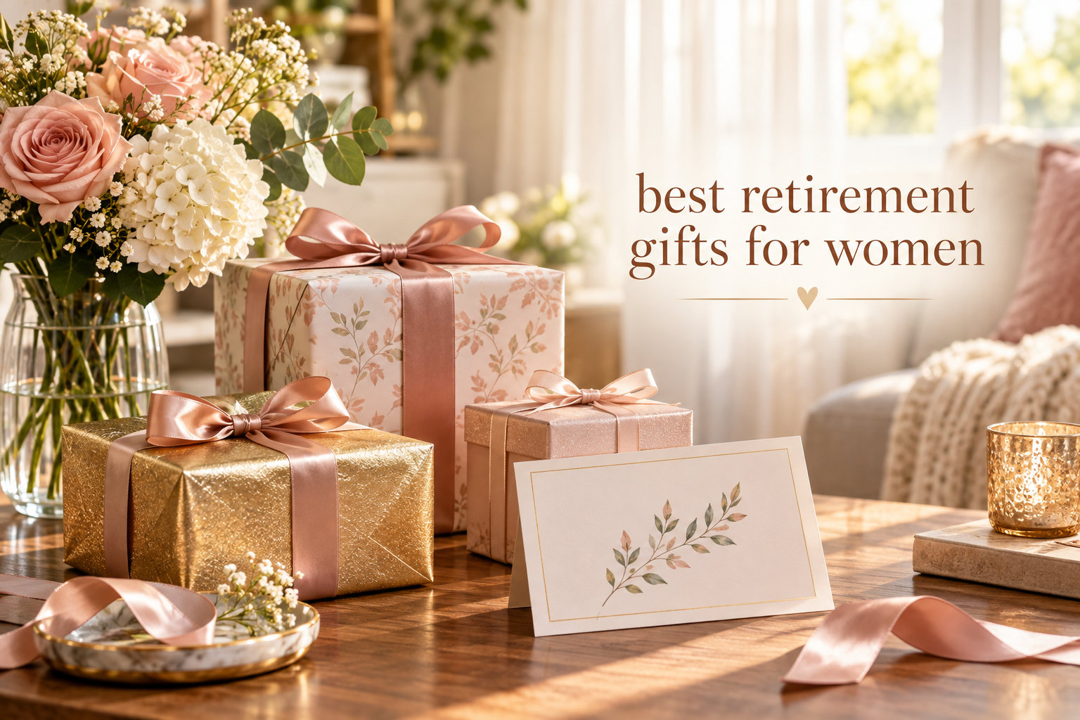 best retirement gifts for women