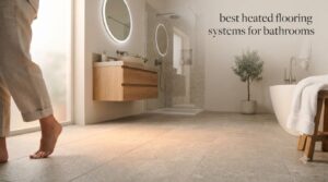 best heated flooring systems for bathrooms