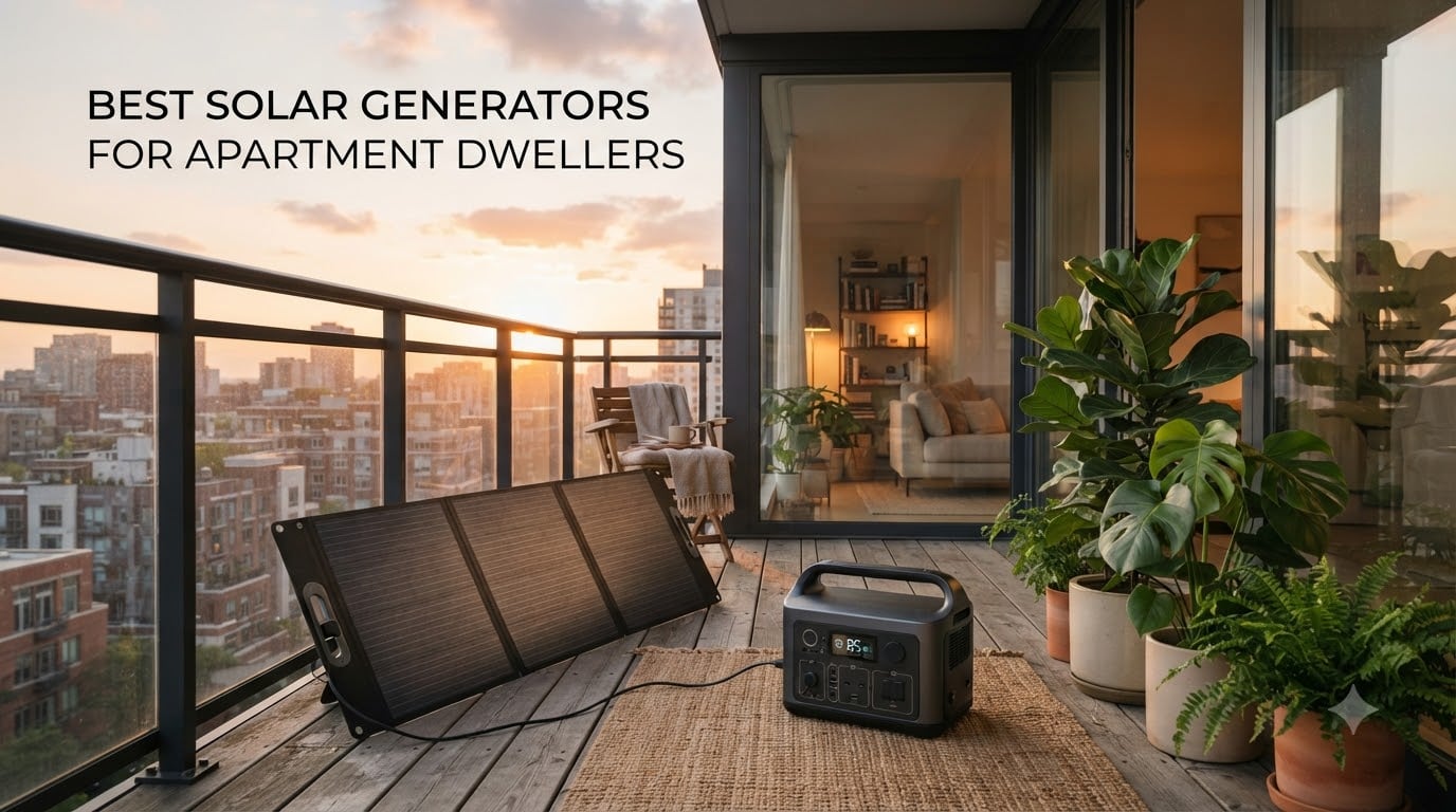 best solar generators for apartment dwellers