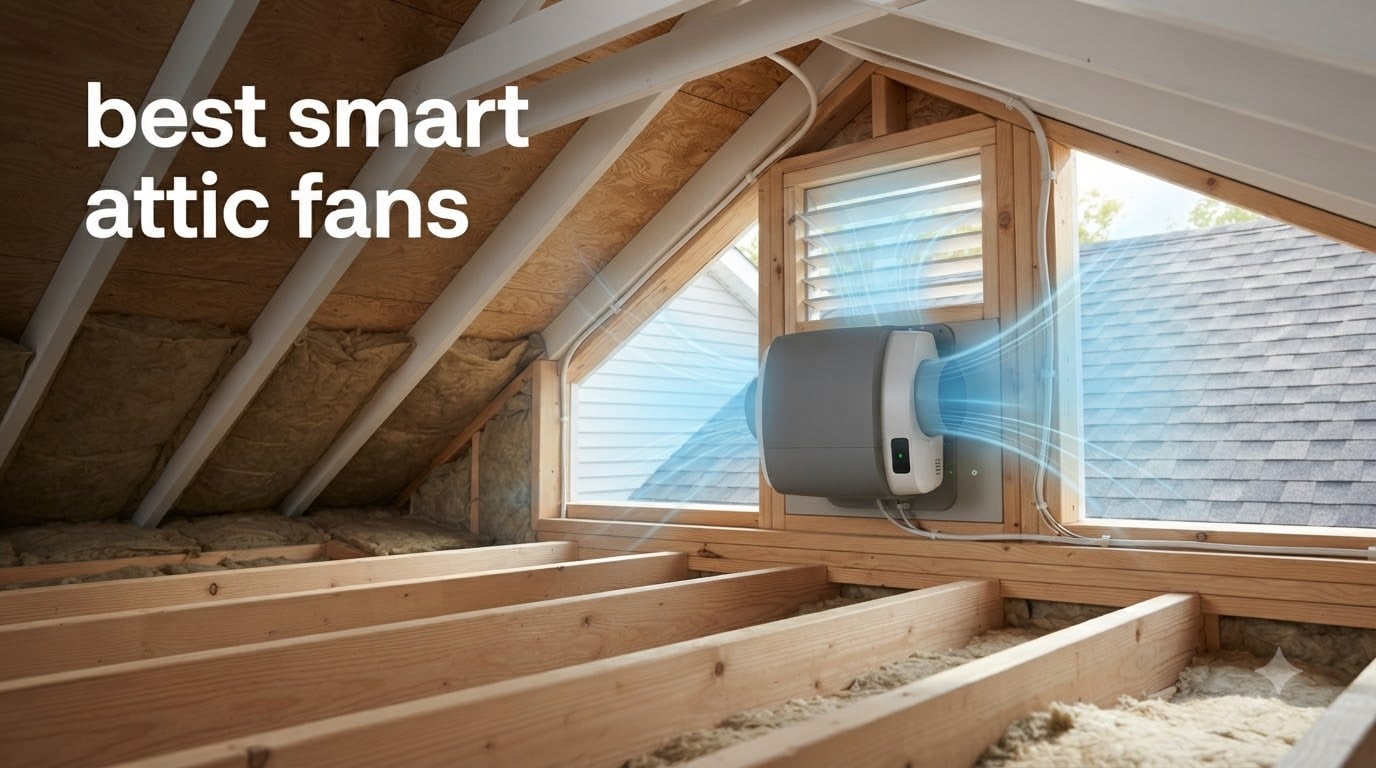 best smart attic fans