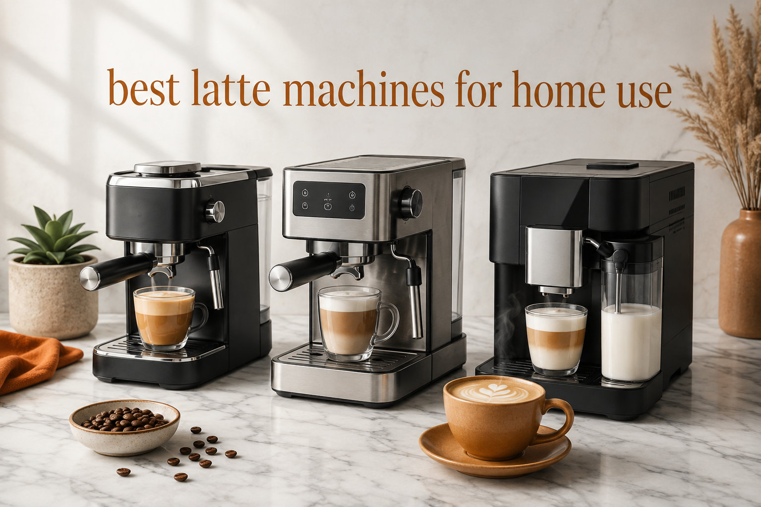 best latte machines for home use