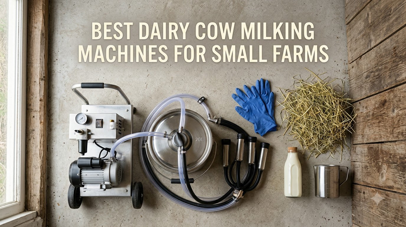 best dairy cow milking machines for small farms