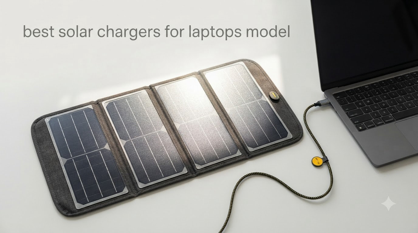 best solar chargers for laptops model