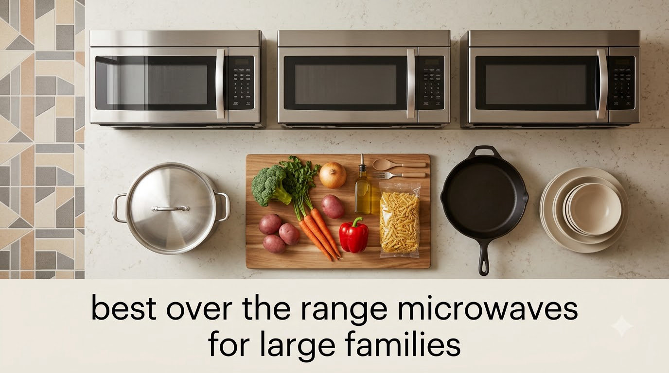 best over the range microwaves for large families