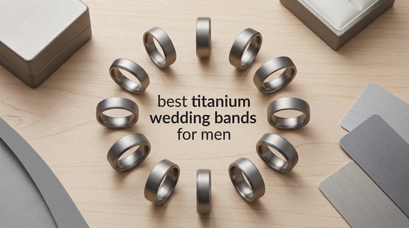 best titanium wedding bands for men