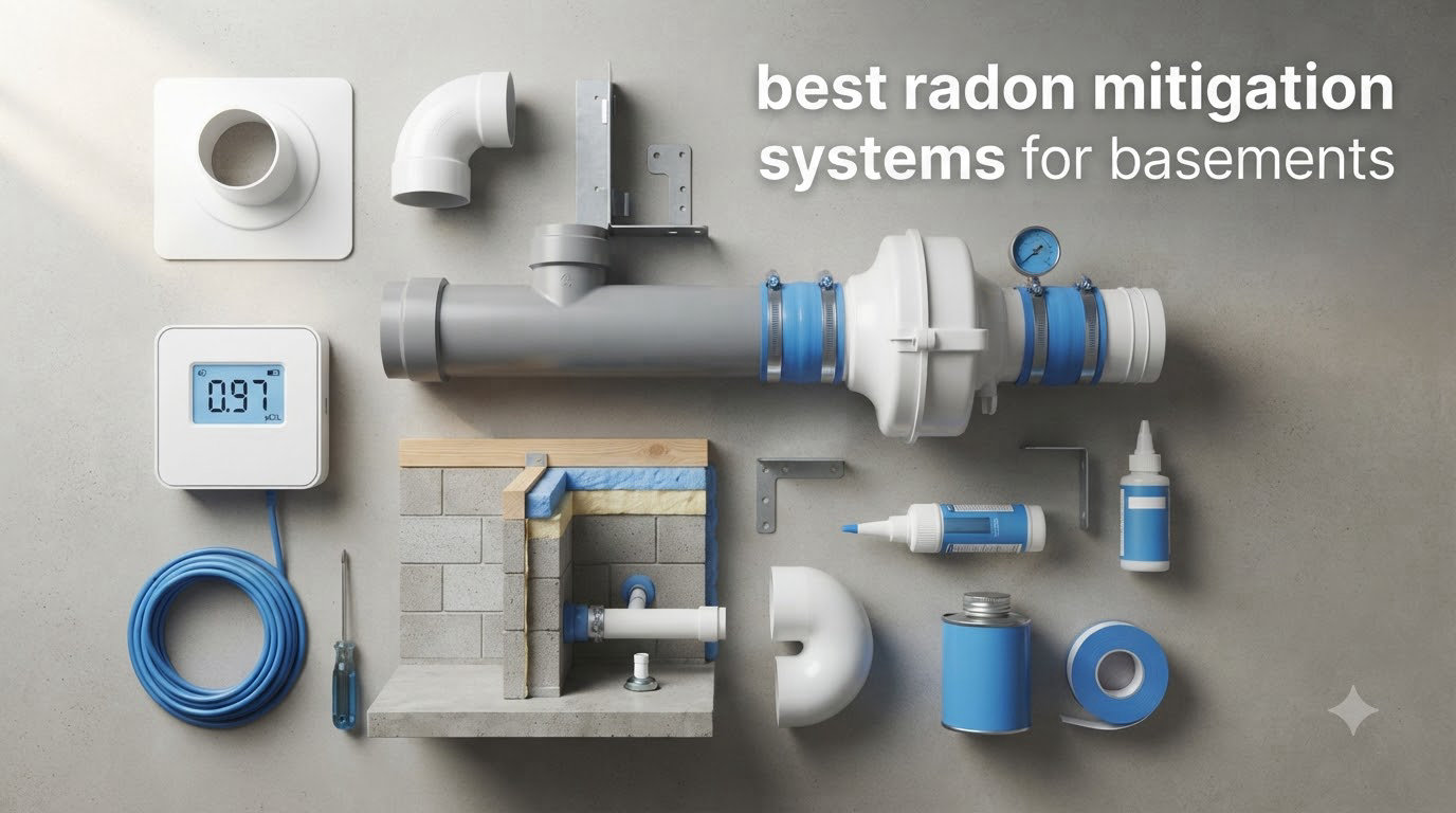 best radon mitigation systems for basements