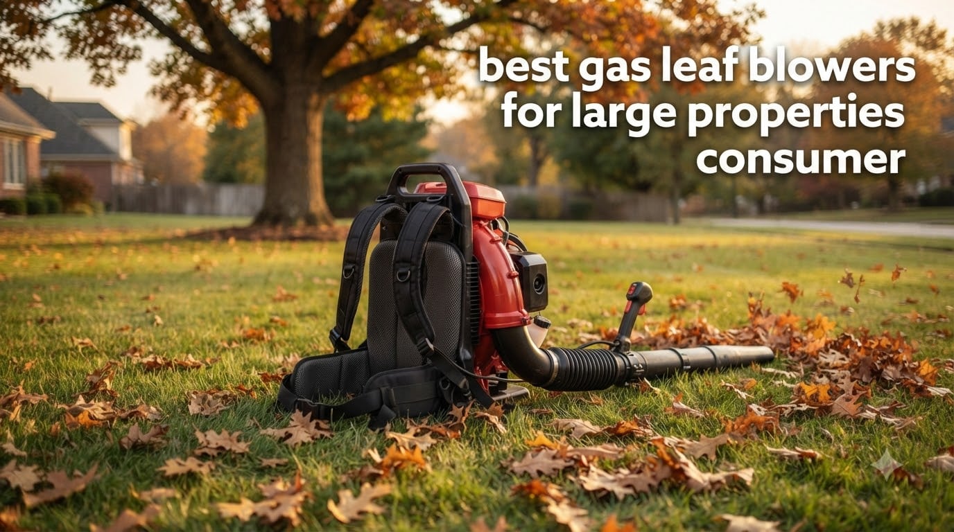 best gas leaf blowers for large properties consumer