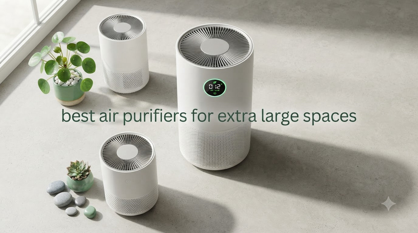 best air purifiers for extra large spaces