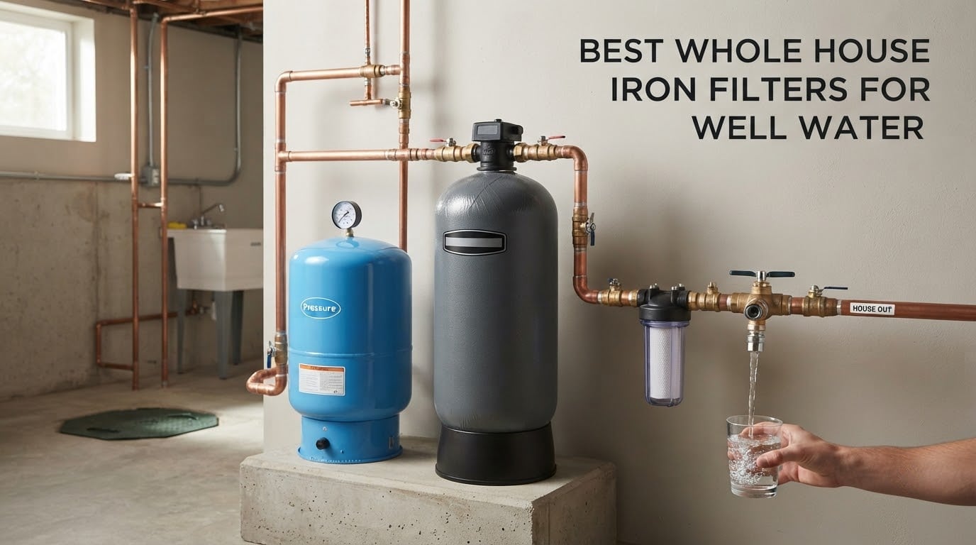 best whole house iron filters for well water