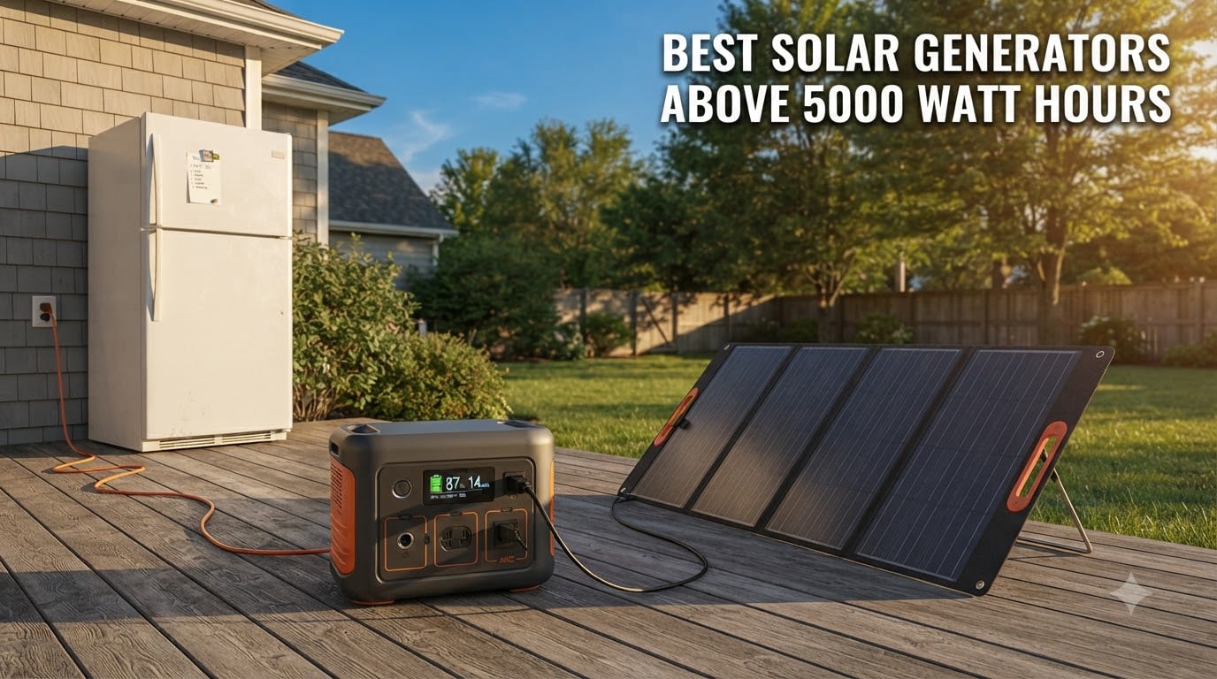 best solar generators above 5000 watt hours