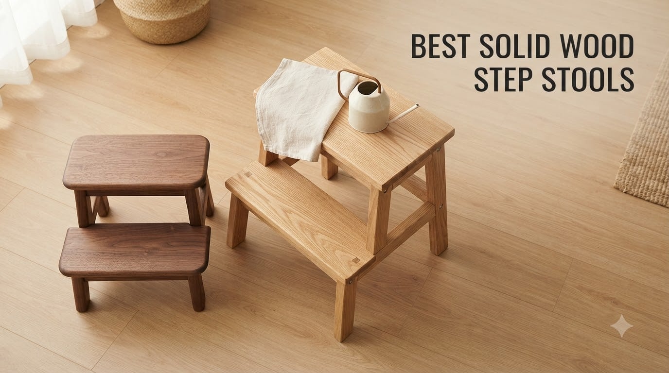 best solid wood step stools