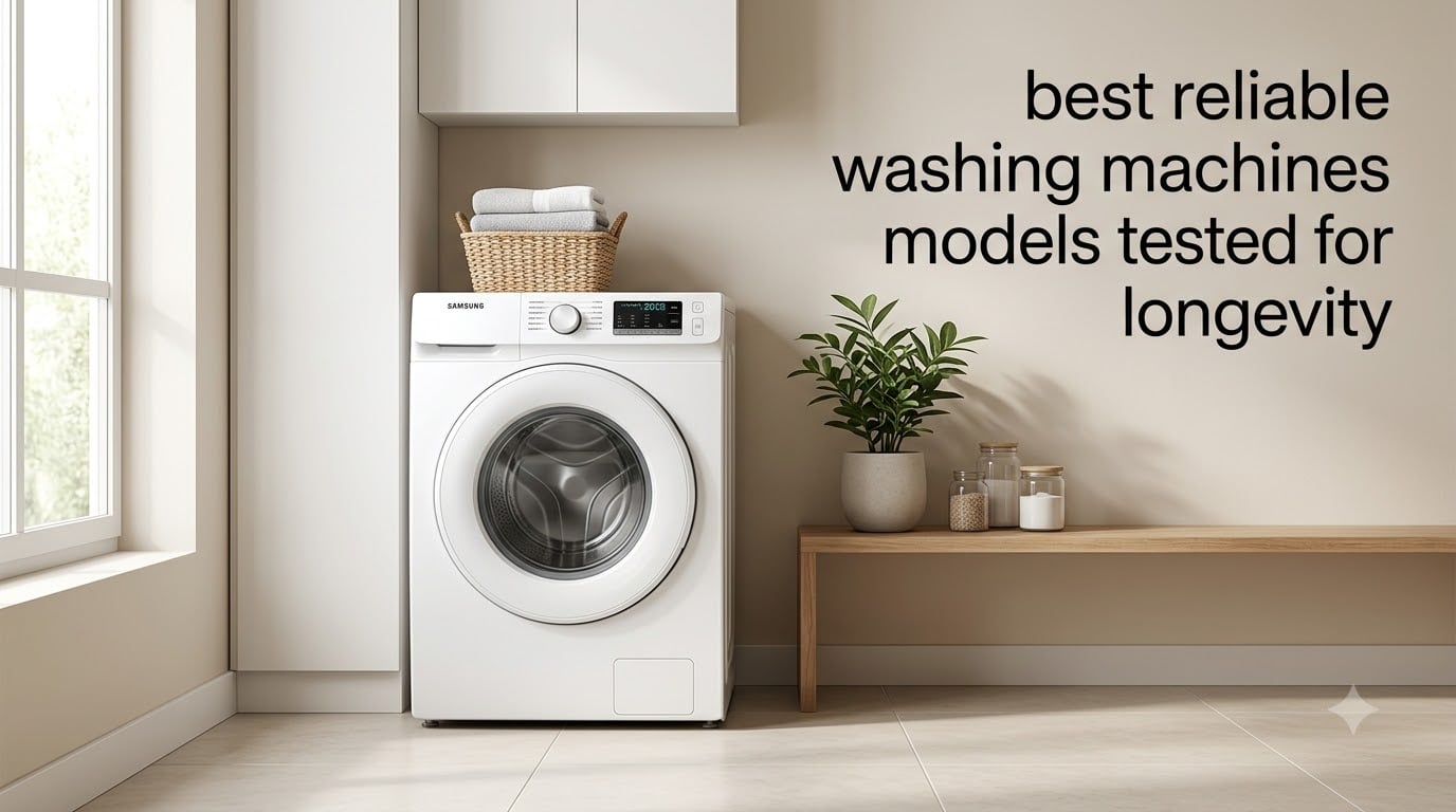 best reliable washing machines models tested for longevity