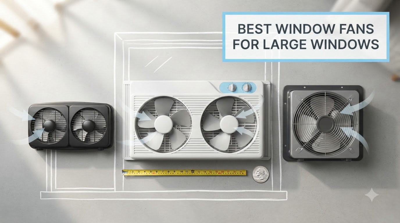 best window fans for large windows